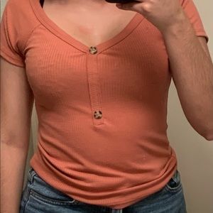 Pink Blouse With Buttons